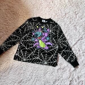 Disney Kids Halloween Lilo and Stitch Glow in the Dark Spooky Halloween Sweater